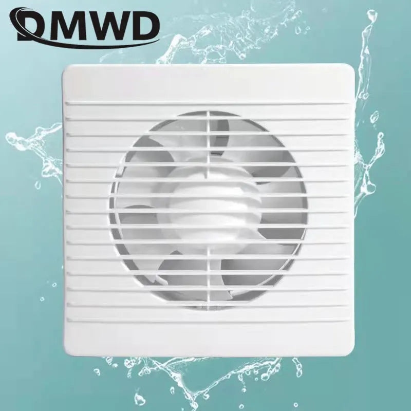 4/6/8 Inch Household Ventilation Fan Powerful Air Purification Bathroom Dehumidification Kitchen Hoods Smoke Extractor 110V 220V
