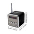 Digital FM Radio FM Radio With LCD Display Wireless Walkman Radio With Audio Line Charging Cable LCD Display 3.5mm Interface