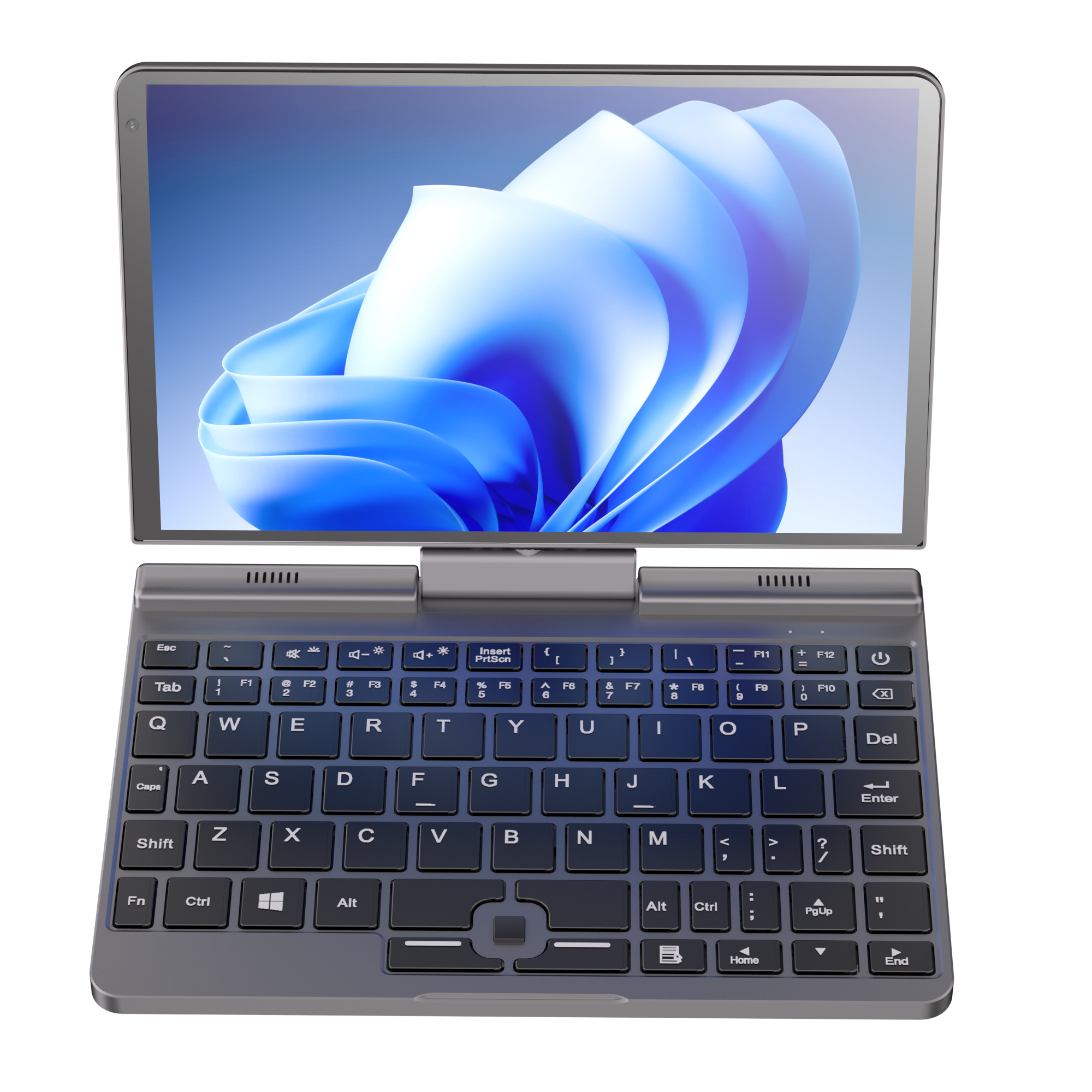 12th Gen Mini Gaming Laptop Intel Alder Lake N100 4 Core 8 Inch Touch Screen 12G DDR5 Windows 11 Notebook Tablet PC 2 in 1 WiFi6