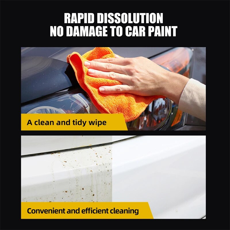 Auto Shellac Resin Remover Cleaning Agent Paint Strong Removal  Guano Oil Water Stain Cleaning Agent Paint Care Polishes