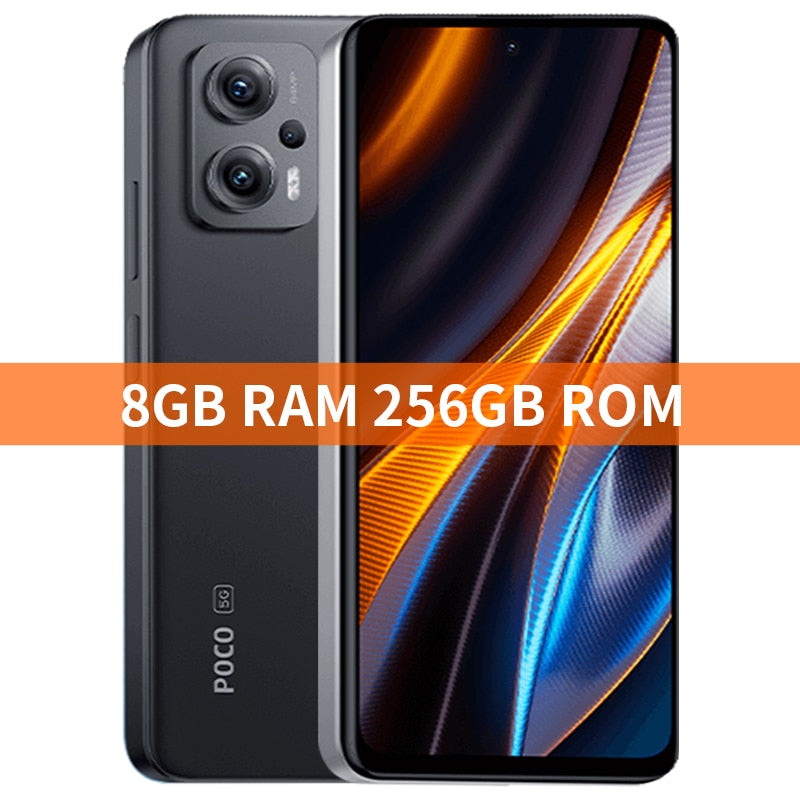 POCO X4 GT 128GB/256GB Global Version 5G Dimensity 8100 Octa Core 64MP Triple Camera 67W Charging 144Hz DotDisplay Support NFC