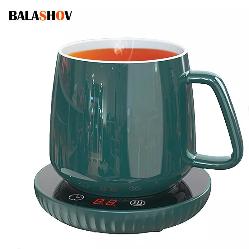 Electric Heating Coaster Beverage Milk Coffee Mat Tea Coffee Heater Warmer Mug Kitchen Service Cup Heating Coaster