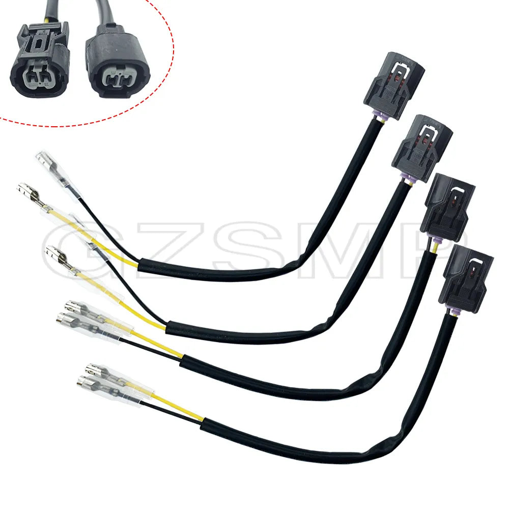 Turn Signal Wiring Fit for KAWASAKI Z900/SE/RS Z650RS Z1000SX VERSYS ZX10R Z H2  OEM Indicator Connectors Plug Adapters