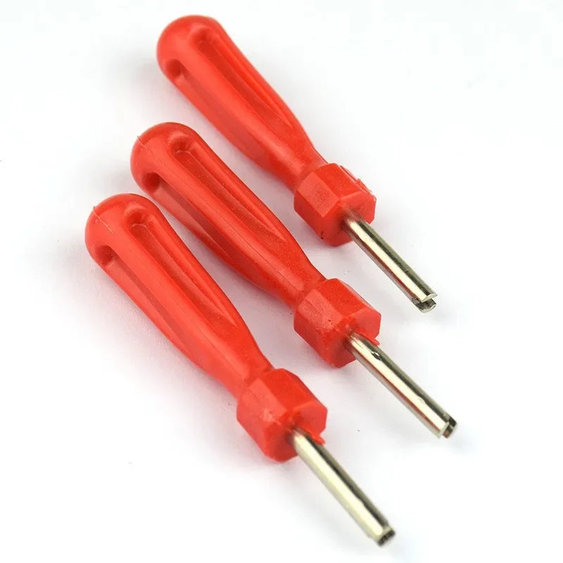 1/2PCS Tire Valve Core Removal Tool Tire Valve Core Wrench Spanner Tire Repair Tool Core Screwdriver for Car Bicycle Car Tools