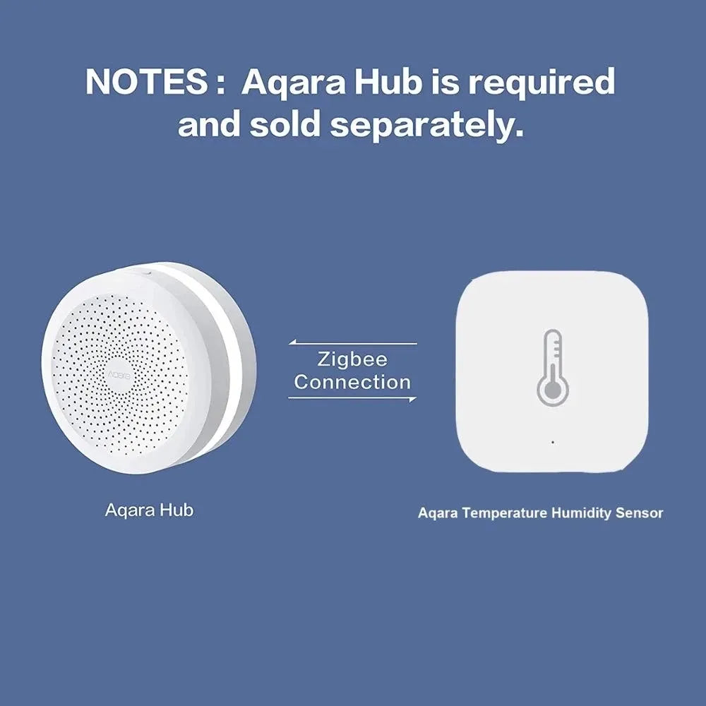 Aqara Temperature Sensor Smart Air Pressure Humidity Environment Sensor Smart Control Zigbee Smart Home For Xiaomi APP Mi Home