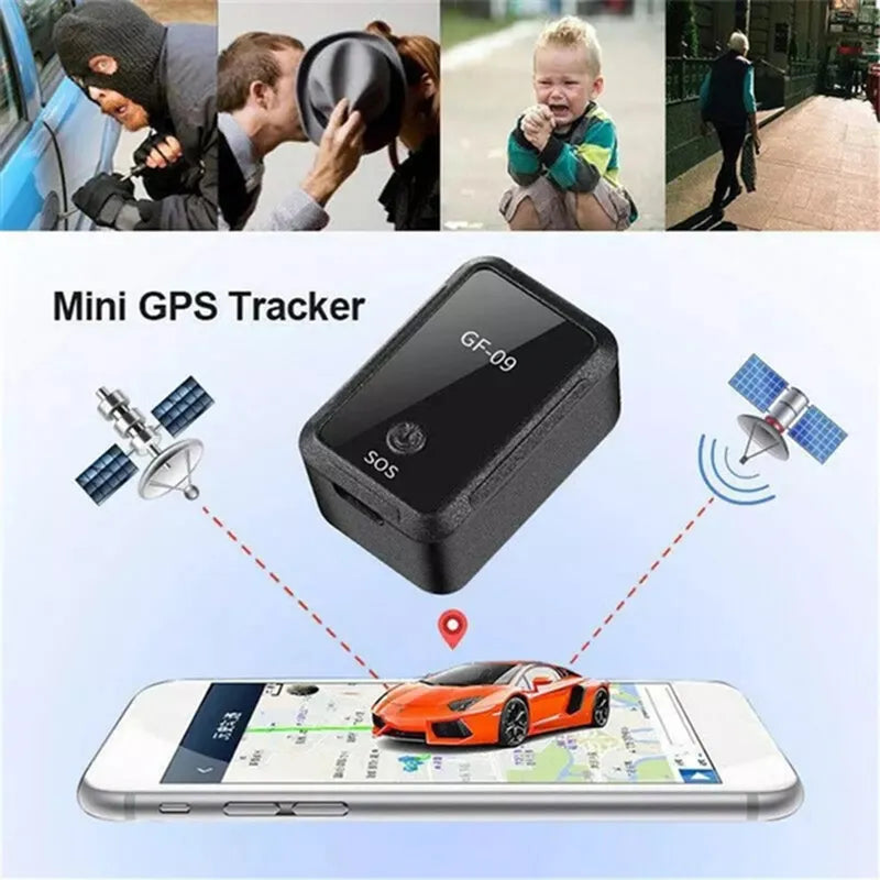 Mini GF22 GF09 GPS Tracker In Car Real Time Tracking Anti-Theft Anti-lost Car Locator Strong Magnetic Mount Message Positioner