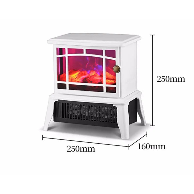 Electric Fireplace Heater,Fireplace Stove 3D Flame Effect -OVERHEATING Safety Protection PSE Certified- 1500W