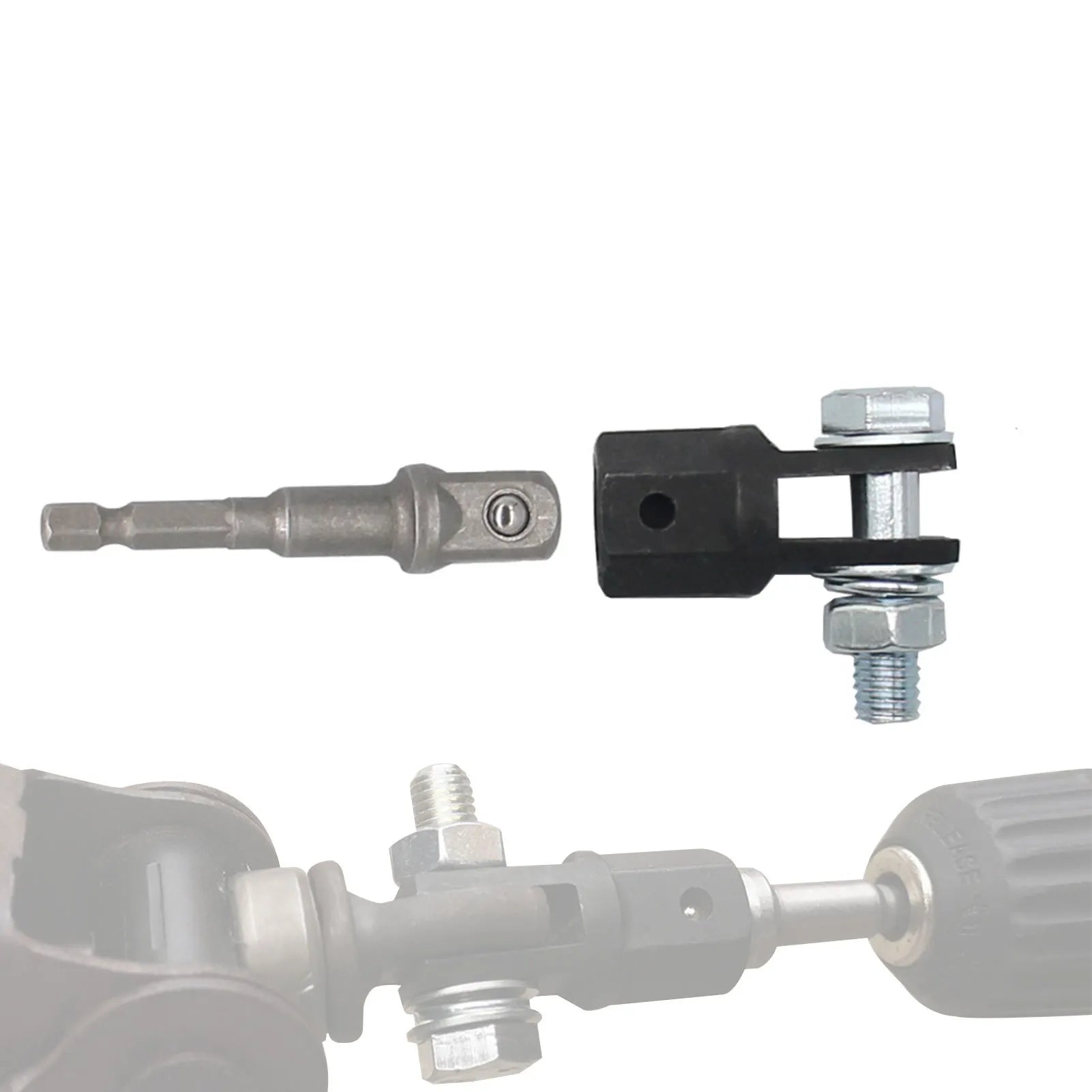 1/2 Inch Chrome Vanadium Steel Car Scissor Jack Drill Adapter Scissor Jack Adapter Car Trestle Jacks Lifting Car Accessories