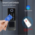 Tuya Wifi Fingerprint Lock Outdoor Waterproof Bluetooth TTLock App Rfid Card Digital Password Keyless Electronic Smart Door Lock