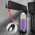 Lamgool 420Ml Bathroom Soap Dispenser Manual Wall Mounted Hand Sanitizer Kitchen Press Type Shampoo Dispenser Bathroom Supplies