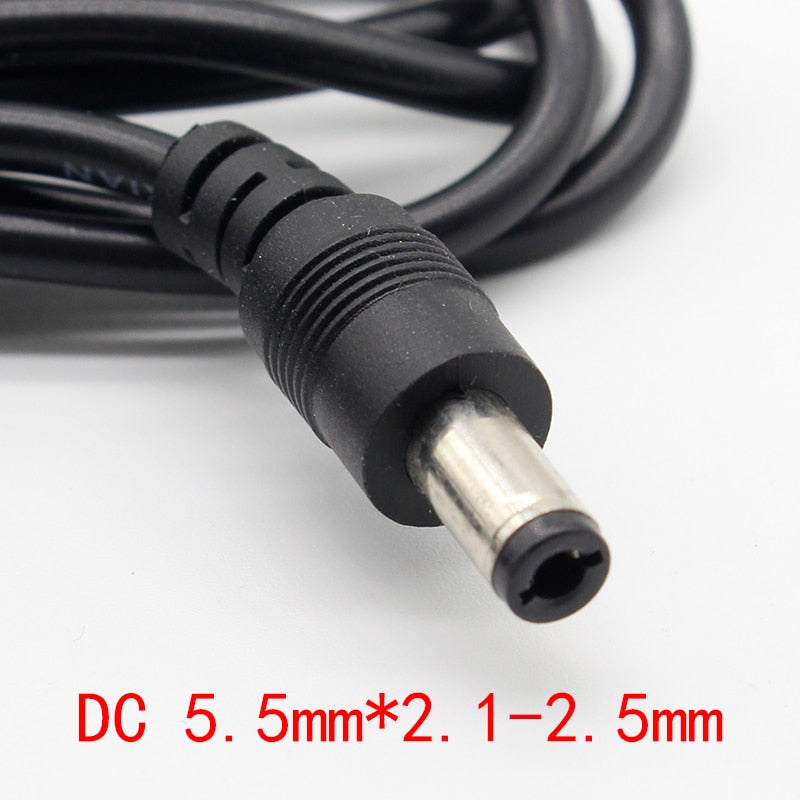 1PCS 12V2A AC 100V-240V Converter Adapter DC 12V 2A 2000mA Power Supply EU Plug 5.5mm x 2.1-2.5mm for LED CCTV