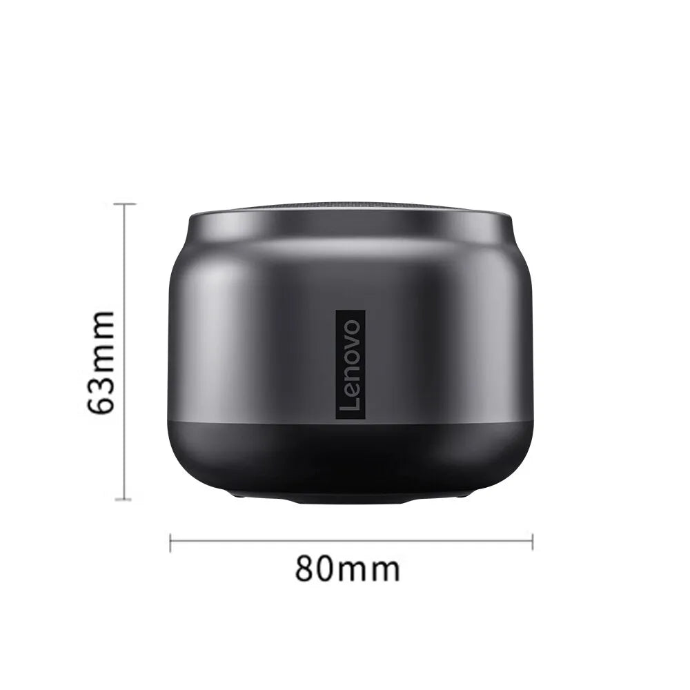 Lenovo Original K30 Bluetooth Speaker Portable Mini Outdoor Wireless Speakers Music Surround Loudspeaker HD Voice Shocking Bass