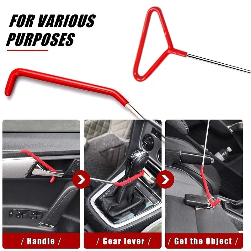 New Car Wedge Pump Open Car Door Repair Kit Air Cushion Emergency Open Unlock Tool With Long Reach Grabber Tools
