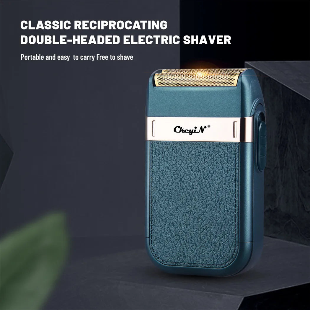 CkeyiN Portable Men's Electric Shaver Professional Razor Shaving Machine Cordless Rechargeable Travel Beard Cutter Barber Mower