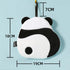 Cute Cartoon Absorbent Hand Towel Chic Bathing Towel Non-shedding Hanging Panda Wipe Towel Soft Kids Hand Towels