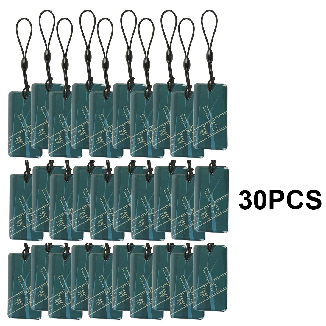 4/10/30 Packs Universal Smart Cards For Tuya Fingerprint Door Lock No Need Write RFID IC Card for Digital Security Safe Key Box