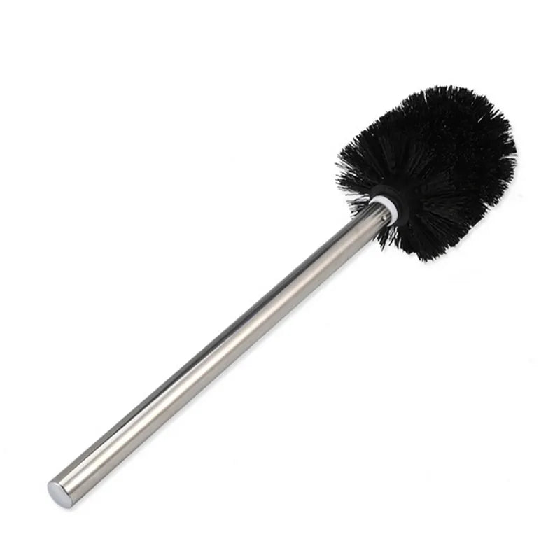 Stainless Steel Bathroom Toilet Brush Wc Kitchen Cleaning Brush Silver Wc Toilet Brush Scrubber Bathroom Cleaning Supplies #10