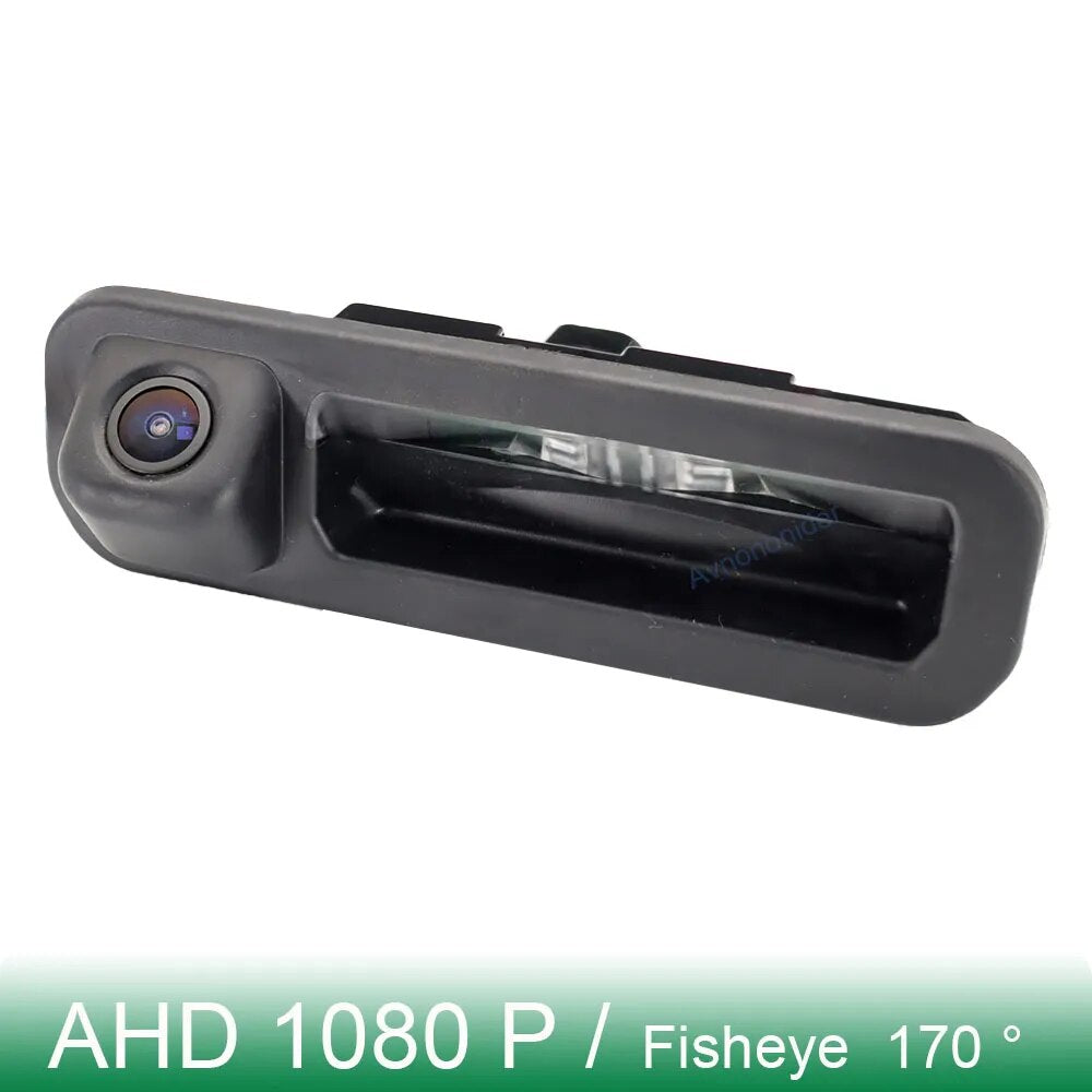 Vehicle Truck Handle Rear View Camera For Ford Escort 2014 2015 Focus Turnier Mk3 2014 Car AHD 1080P 170° FishEye waterproof HD