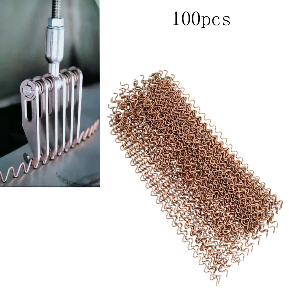 50/100Pcs 320mm To 335mm Wiggle Wires Copper Plated Car Body Repair Tools For Spot Welding Spooter Welder Machine Accessories