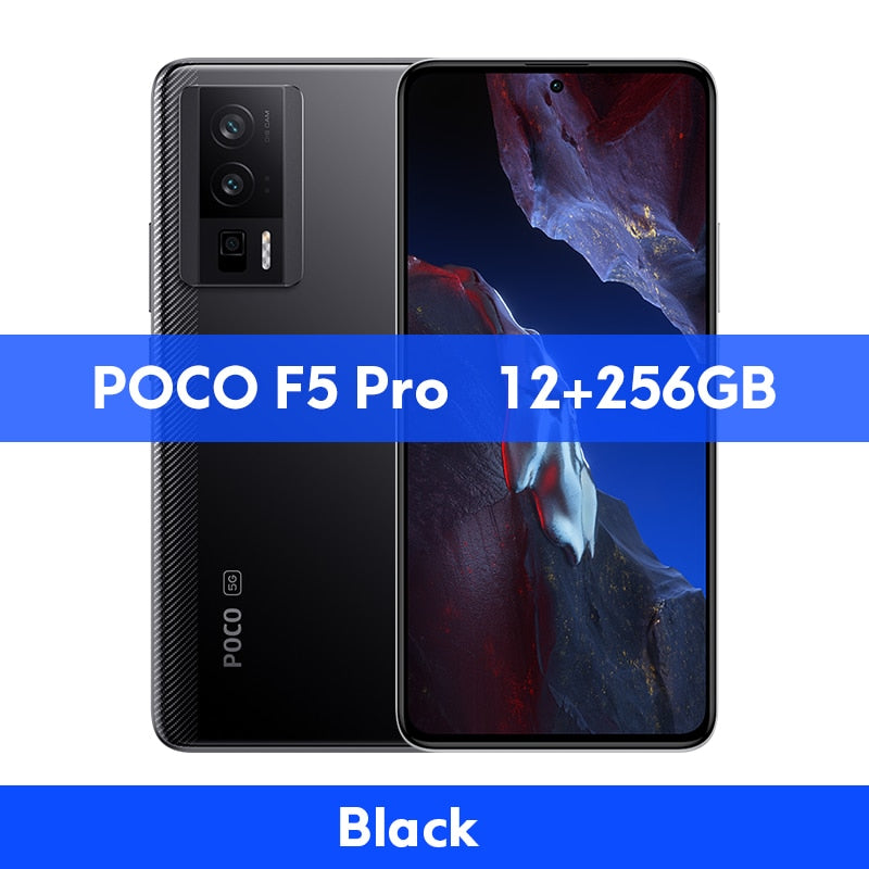 New POCO F5 Pro 5G Global Version 256GB/512GB Snapdragon® 8+ Gen 1 6.67" WQHD+120Hz AMOLED DotDisplay 64MP Camera NFC