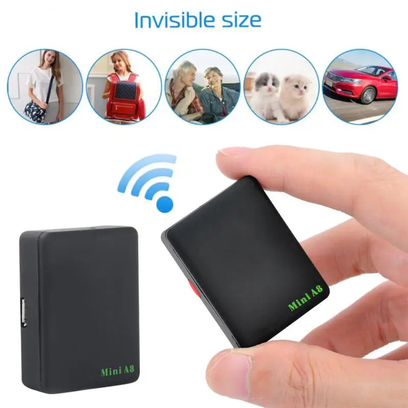 Mini A8 Real Time Global Locator Car Kid Pet Tracker GSM GPRS GPS Tracking Device Accessories