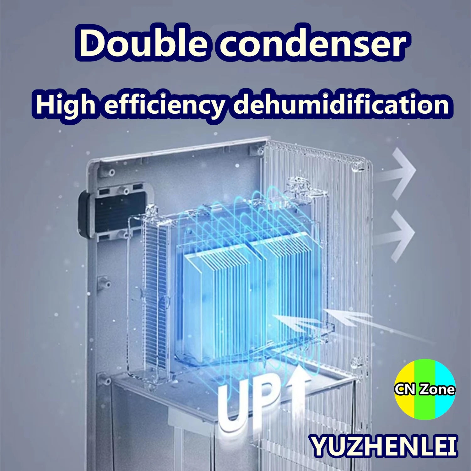 Multifunction Intelligent High-tech Dehumidifiers Purify Air Dryer Machine Moisture Absorb Double Condenser High Efficiency Work