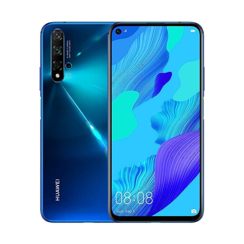 Original HUAWEI Nova 5T Smartphone 4G Network 256GB ROM 8GB RAM 48MP+32MP Camera Mobile phones Android Google Play Store