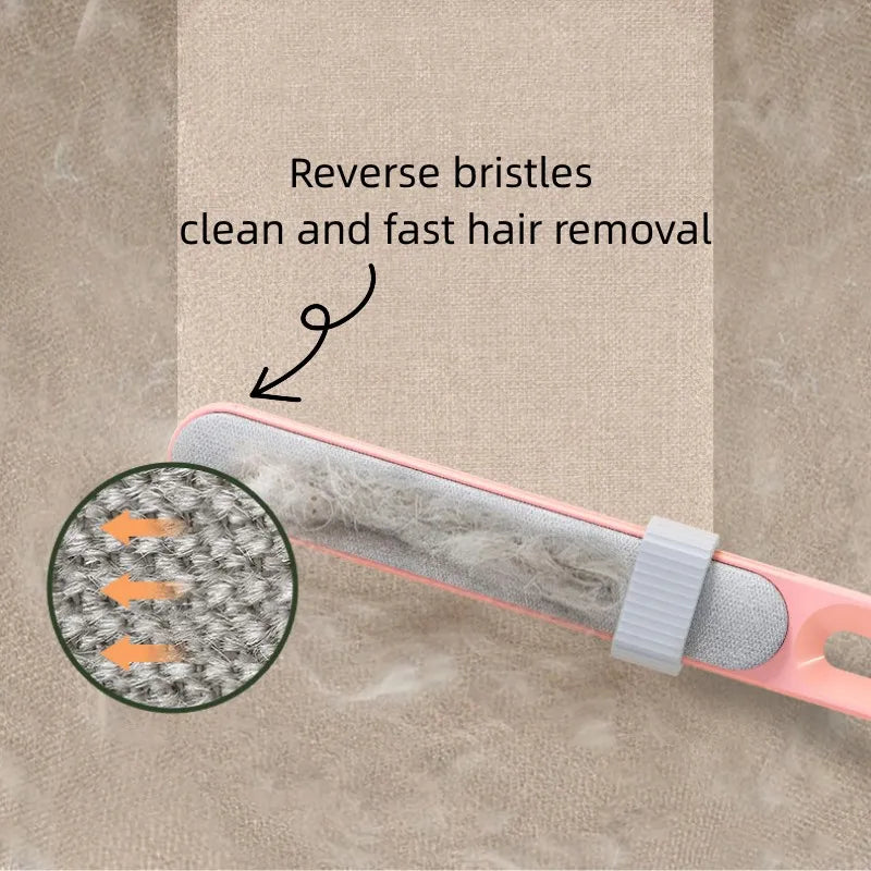 Lint Remover Electrostatic Pet Hair Removal Brush Double-Sided Couch Clothes Cleaning Furniture Laundry Fur Fabric Lint Shavers