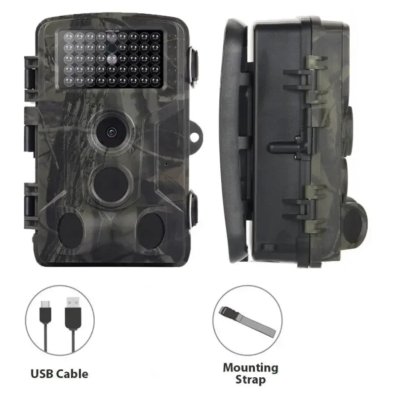 HC802A Hunting Trail Camera Wildlife Camera With Night Vision Motion Activated Outdoor Trail Camera Trigger Wildlife Scouting
