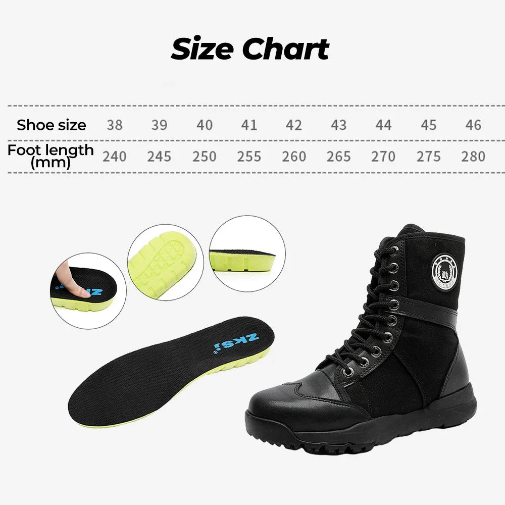 Motorcycle Boots For Men Black Boots Off-road Motorbike Racing Shoes Riding Equipment Breathable  Durable  Shockproof Soft