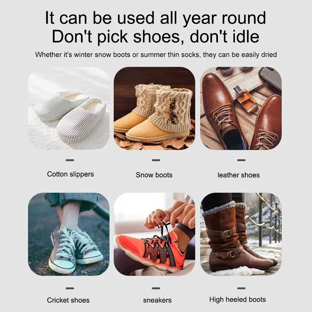 New Home Intelligent Shoe Dryer Sterilizing Deodorizing Shoe Dryer Student Dormitory Small Dryer Shoes Clothes Fast Dryer