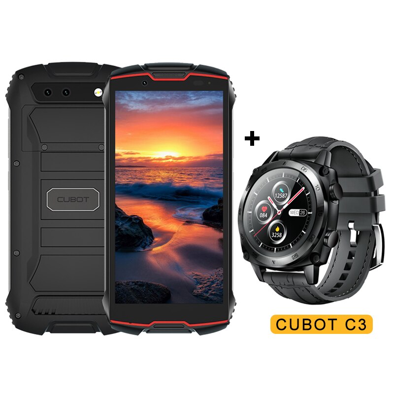 Cubot 4-Inch Waterproof Mini Smartphone, KingKong MINI2 Pro, Octa-Core, 4GB+64GB(128GB Extended),Dual SIM, 3000mAh,GPS, Face ID
