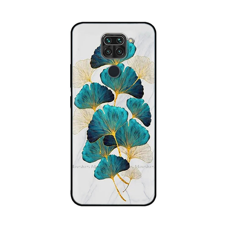 For Xiaomi Redmi Note 9 4G Case Cute Flower Painted Soft Silicone Phone Back Cover for Xiaomi Redmi Note 9 Note9 Cases Coque