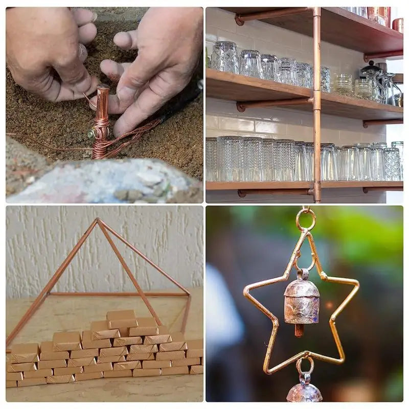 1/5pcs multiple sizes copper round bar rod metal rods diameter 3mm -30mm Length 100mm