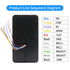 Waterproof NFC Bluetooth Tuya APP Access Control 13.56Mhz RFID Card Biometric Fingerprint Access Control Keypad Door Lock
