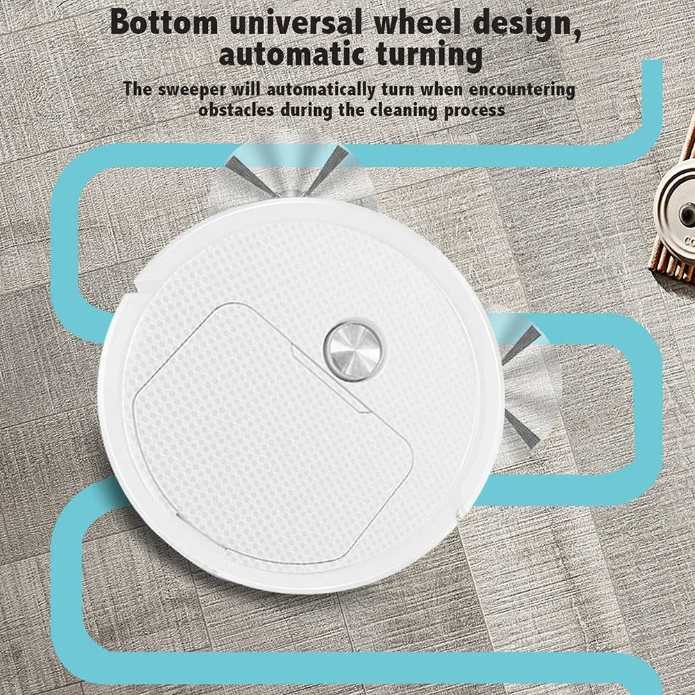 New Xiaomi Smart Sweeping Robot 3 in 1 Vacuum Cleaner Robot Household Mini Sweeper Sweeping and Vacuuming Wireless Vacuum Cleane