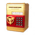 1/2PCS Electronic Password Money Box Code Key Lock Piggy Bank Automatic Coins Cash Saving Money Box Counter Mini Safe Box Child