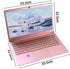 CRELANDER Pink Laptop 14 Inch Intel J4125 Processor 8GB DDR4 Windows 10 Metal Notebook Computer PC Portable Laptop For Student