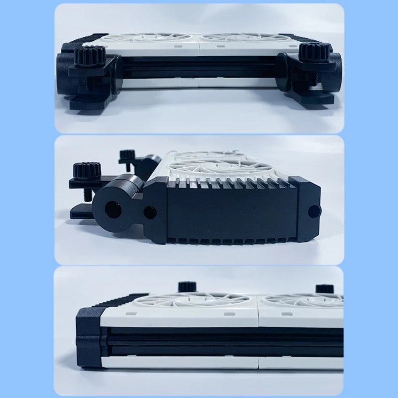 Adjustable Aquariums Hangable Cooling Fan Low Noise Air Cooler for Fishtanks