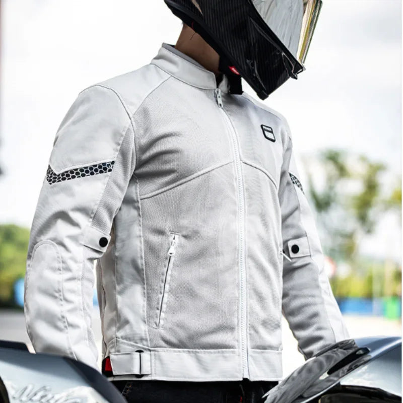 Men's Motorcycle Cycling Clothing Motorcycle Cycling Jacket Off-road Cycling Jacket Breathable Fall Resistant All Year Round