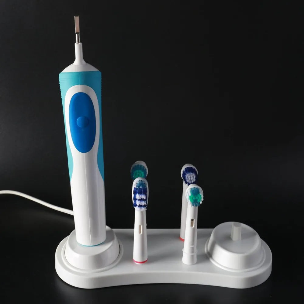Electric Toothbrush Base Stand Support Brush Head Holder for Braun for Oral B Electric Toothbrushes Bathroom Tools Charger Hole