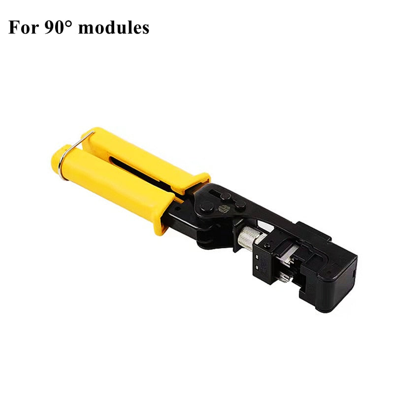 HTOC Network Module Wire Cutter RJ45 Module Frame Wire Cutter Tool Termination  For 4-Pair UTP Jacks （Suitable for 90° Module）