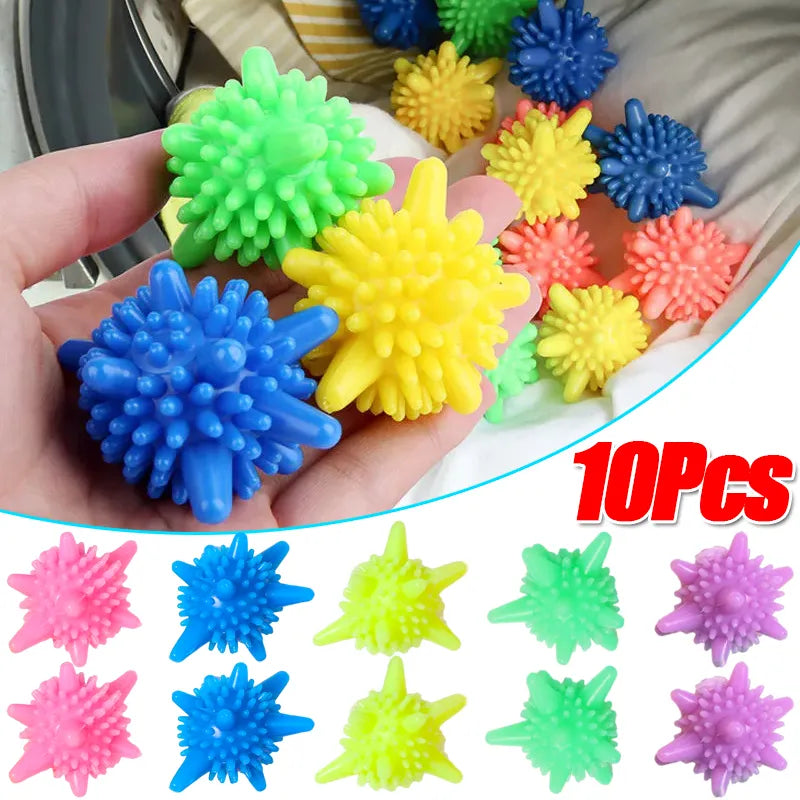 10/5/2PCS Reusable Laundry Ball Cleaning Clothes Lint Remover Washing Machine Tools Anti-Winding Washing Clothes Laundry Balls