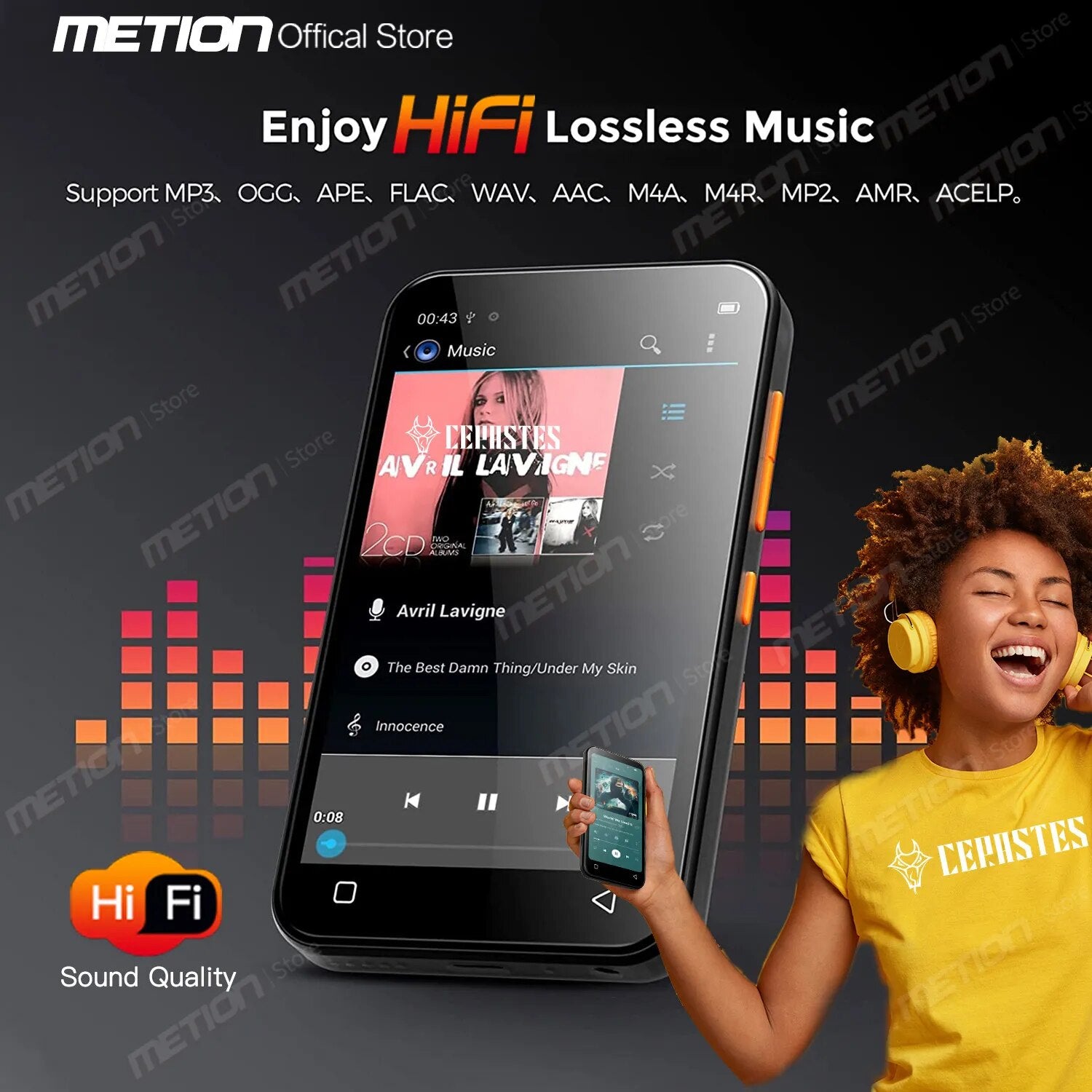 2023 NEW WiFi MP4 Player Bluetooth MP3 Player HiFi Sound Music Walkman FM/Recorder/Browser/Support Max 512GB/Portable Mp3 плееры