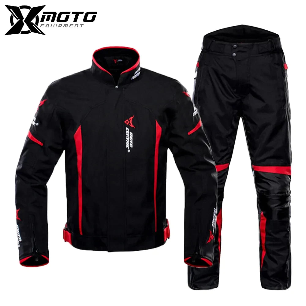 Motorcycle Jacket Motorcyclist Jacket For Men Summer Breathable Motocross Pants Rally Suit Man Road Racing Clothing