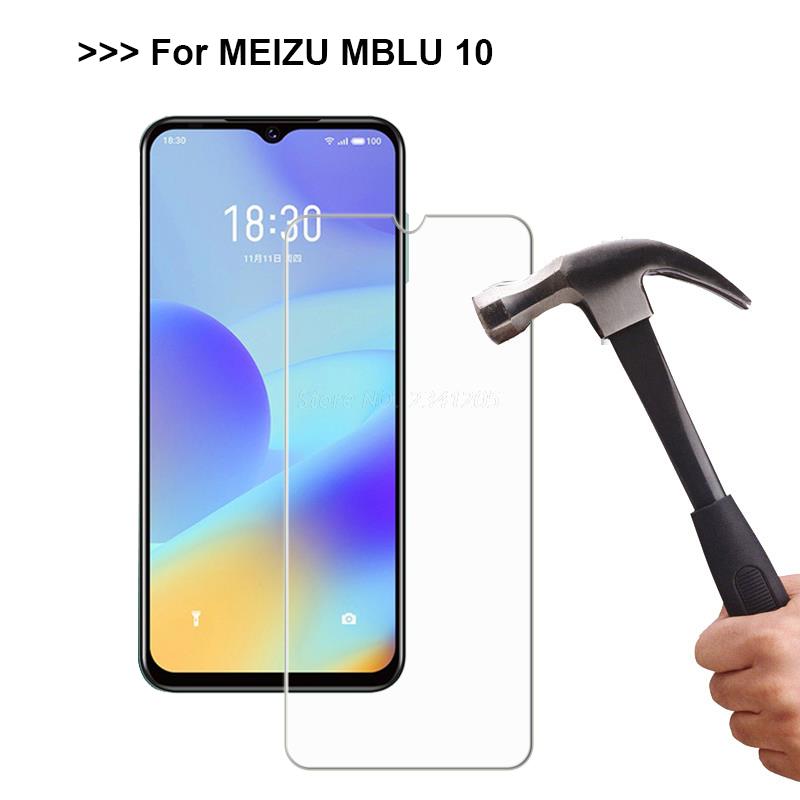 2-1PCS Protective Glass For Meizu Blue Charm 10 Meilan 10 Tempered Glass Screen Protector Film For Meizu mBlu 10 M2110 Pelicula