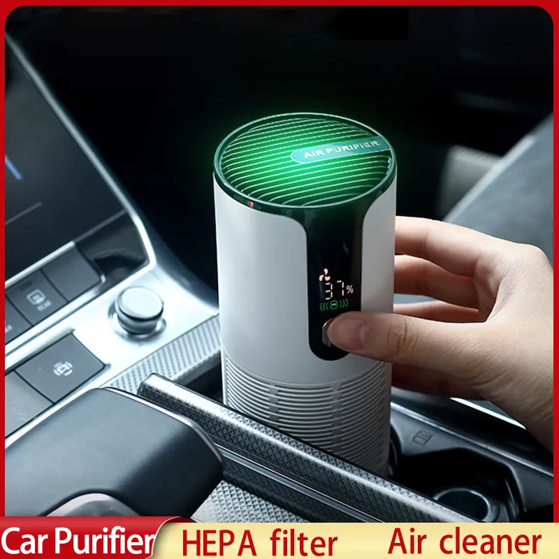 XIAOMI Youpin Car Air Purifier Portable Mini Freshener Deodorizer Negative Ion Formaldehyde Smoke Odor Remover  for Home Office
