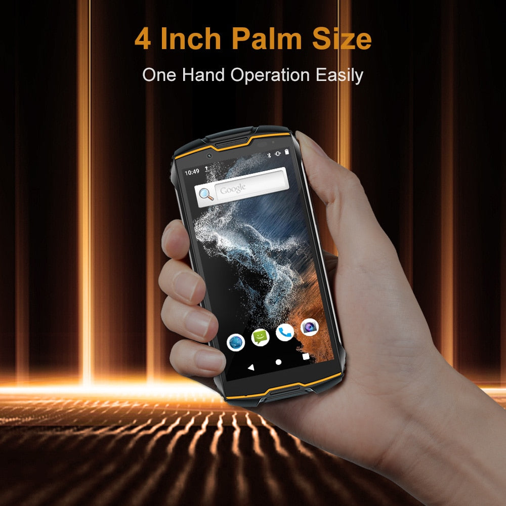 Cubot 4-Inch Waterproof Mini Smartphone, KingKong MINI2 Pro, Octa-Core, 4GB+64GB(128GB Extended),Dual SIM, 3000mAh,GPS, Face ID