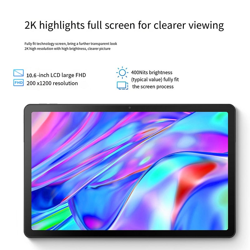 Global ROM Lenovo Tab P11 2022 or Xiaoxin Pad 2022 Snapdragon 680 Octa Core 10.6'' Screen  64GB 128GB 7700mAh Android 12 Tablet