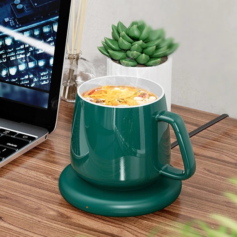 Electric Cup Heating Coaster Warmer Tea Coffee Heater Warmer Mug USB Beverage Milk Coffee Mat Kitchen Service Heating Coaster